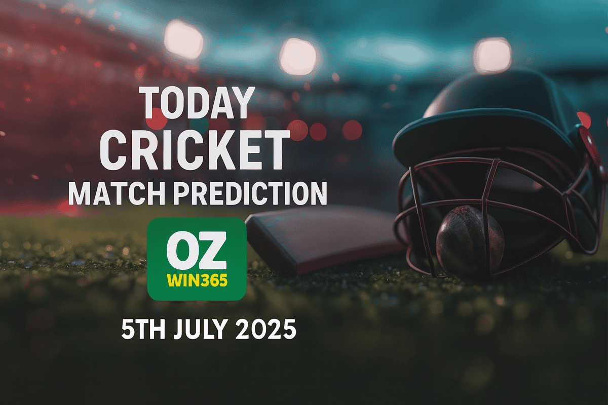 07.05.2025 Today Cricket Match Prediction-OZWin365 Baji365 cricket Live