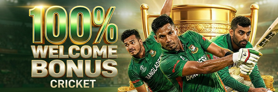 OZWin Baji 365- 100% Cricket Welcome Bonus​