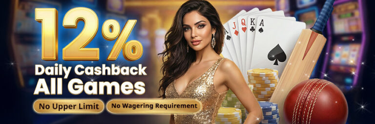 OZWin Baji 365- 12% All Games Daily Cashback​