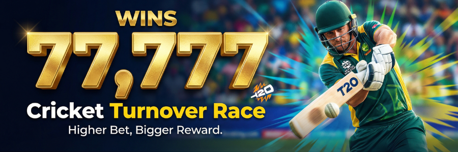 OZWin Baji 365-77,777 Cricket Turnover Bonus​