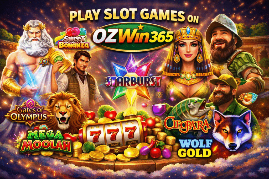 Play Slot Games on Ozwin365​