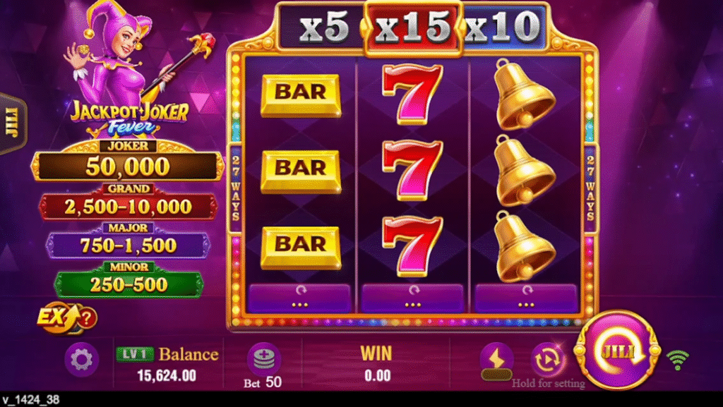 Jackpot-Joker-fever-jili free play-ozwin365 baji live casino