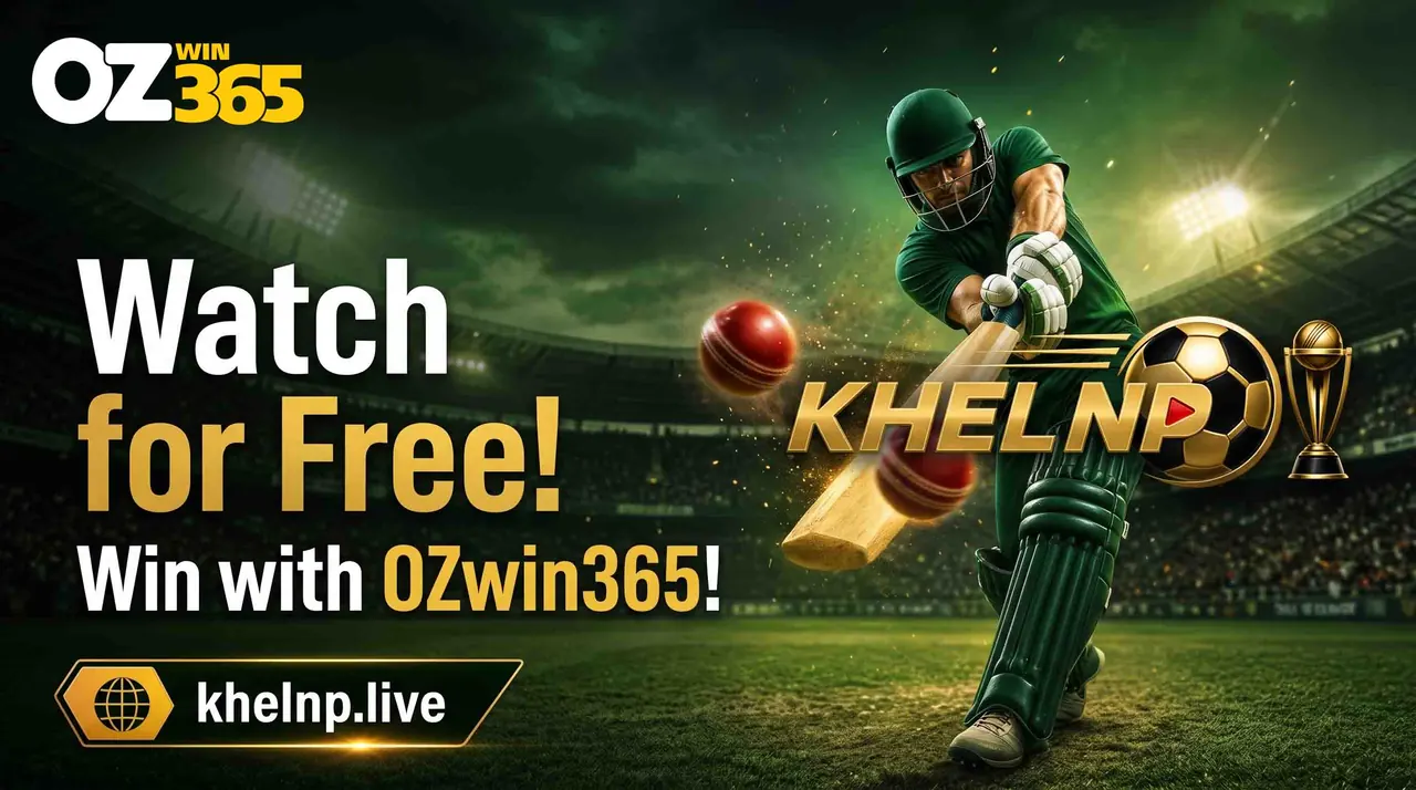 khelnp.live × Ozwin365 — Watch Live Cricket & Football for Free