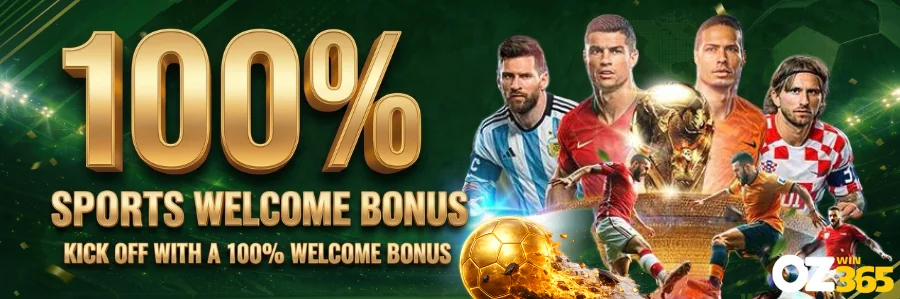 OZWin365 ১০০% স্পোর্টস স্বাগতম বোনাস World Cup