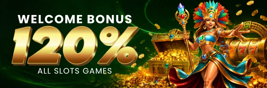 OZwin365 120% welcome bonus on all slot games for Bangladesh players